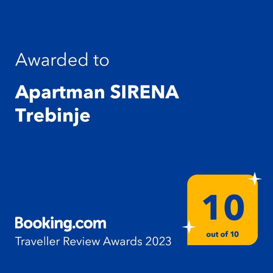 Apartman Sirena Trebinje Eksteriør billede